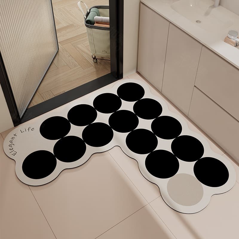 バスマット まるごと吸水珪藻土バスマット