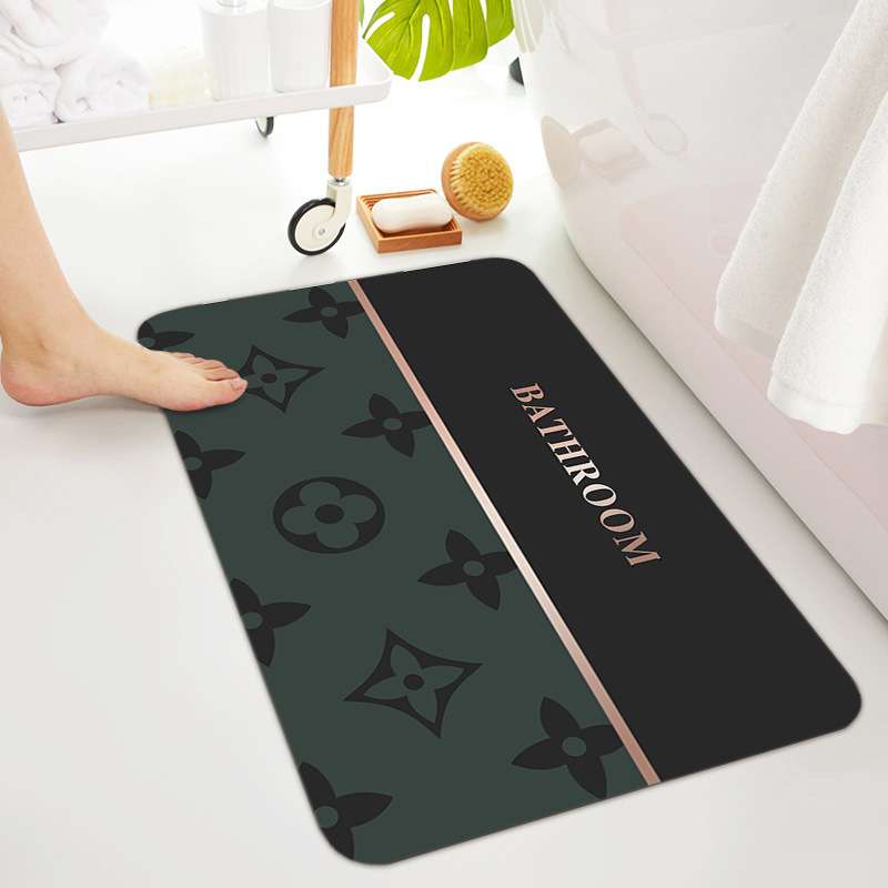 バスマット おしゃれな模様のバスマット