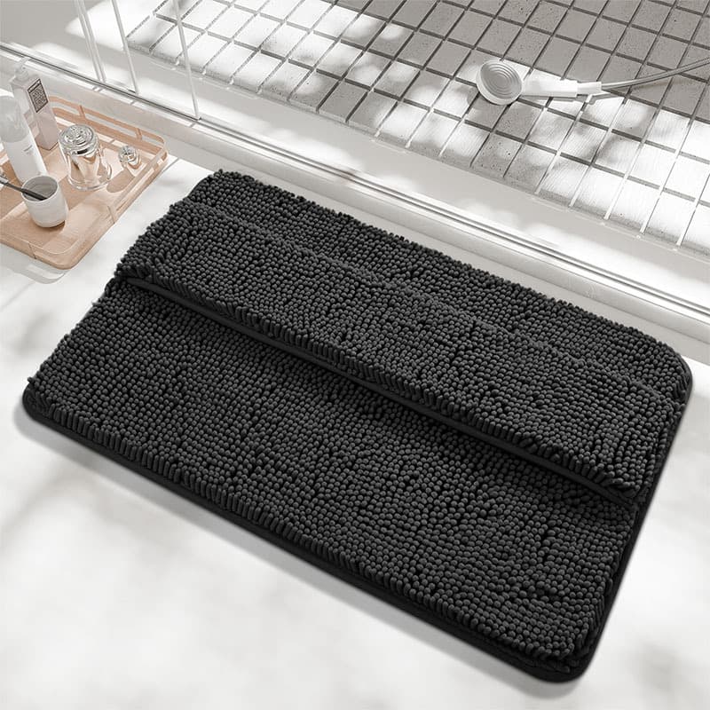 バスマット もこもこマイクロファイバーバスマット