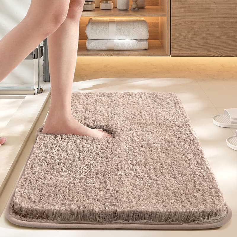 バスマット ふわもこ吸水バスマット