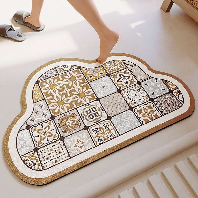 バスマット 優雅な春の息吹バスマット