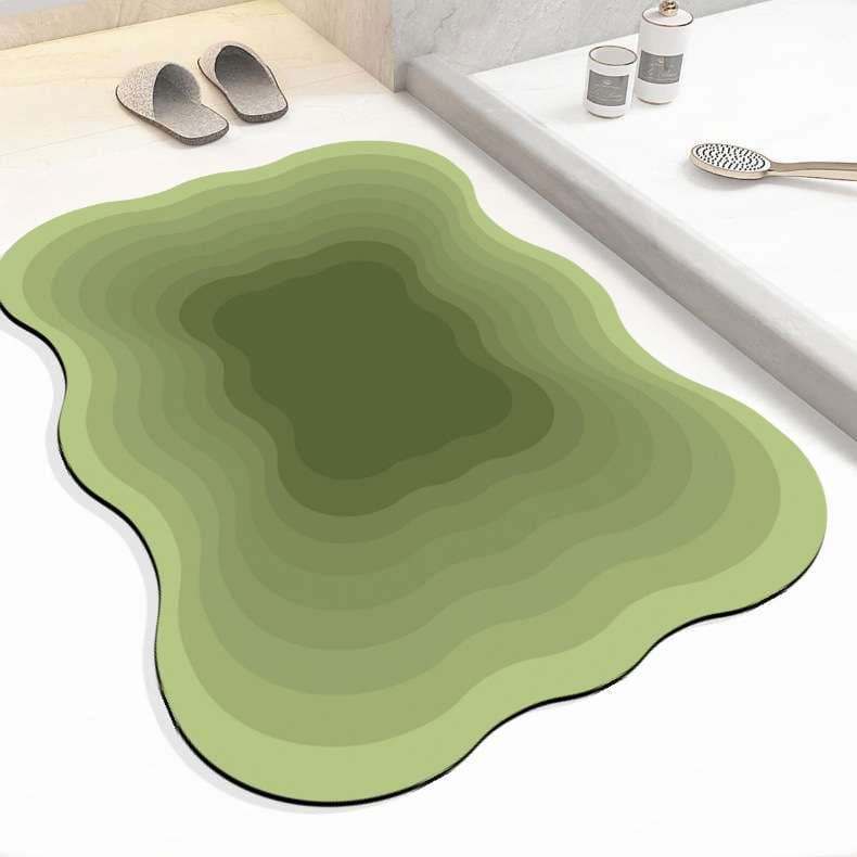 バスマット うねうね吸水マット