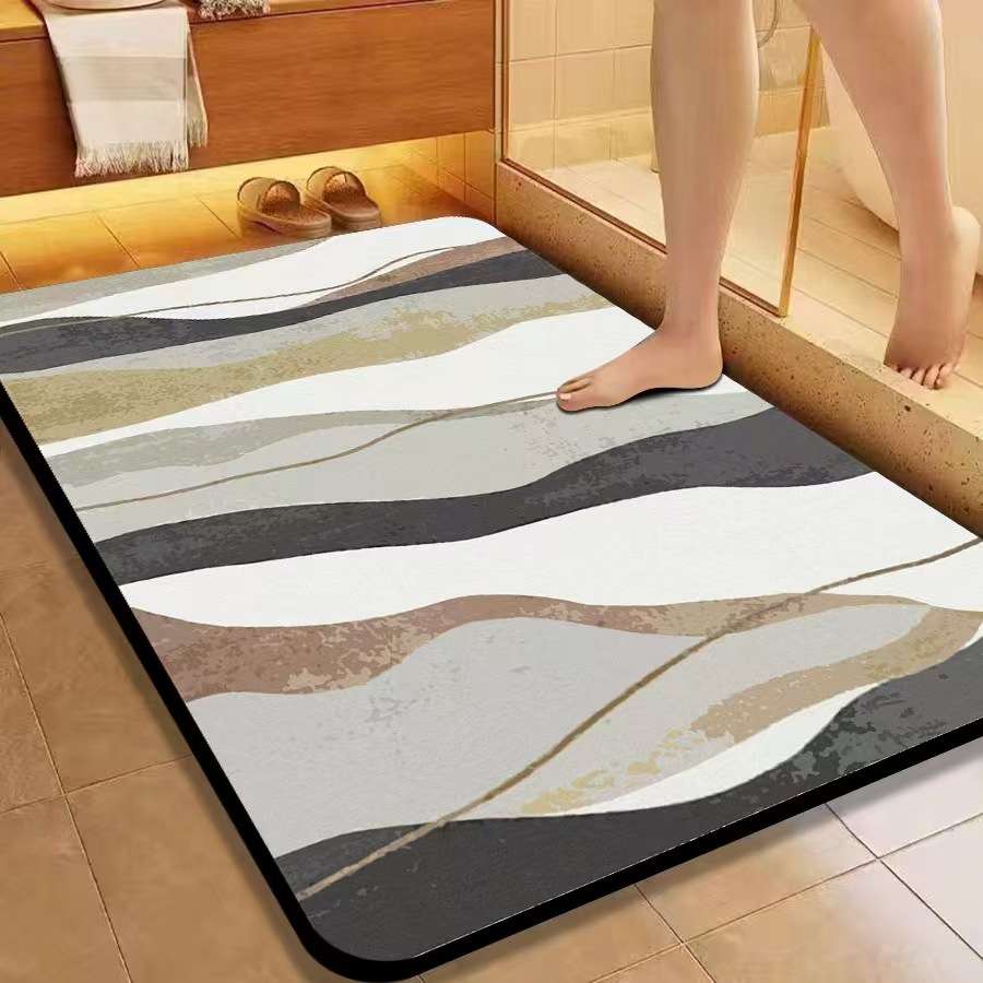 バスマット 足元アート 吸水マット