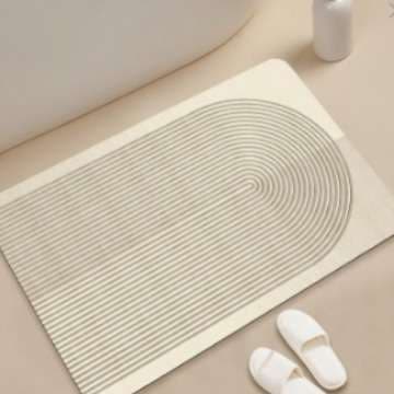 バスマット さらりと快適珪藻土バスマット
