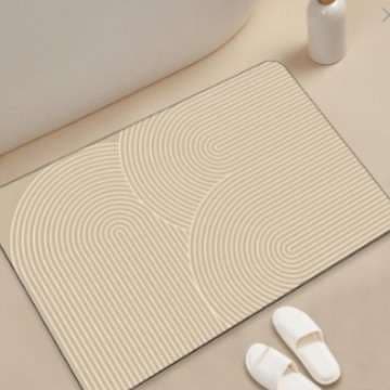 バスマット さらりと快適珪藻土バスマット