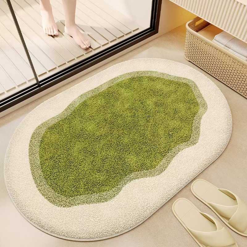バスマット 雲形くつろぎバスマット