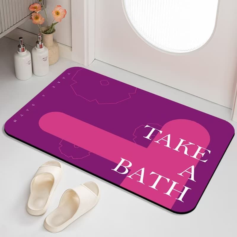 バスマット おくつろぎ珪藻土バスマット