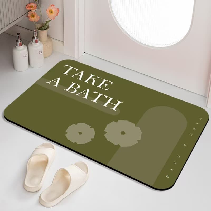 バスマット おくつろぎ珪藻土バスマット