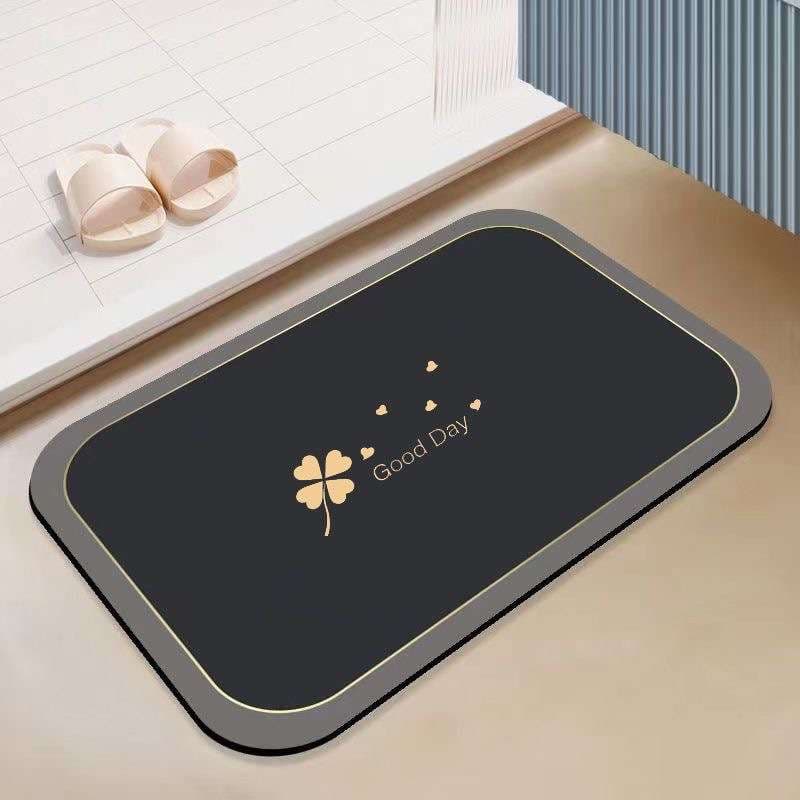 バスマット 幸せ告げる珪藻土バスマット