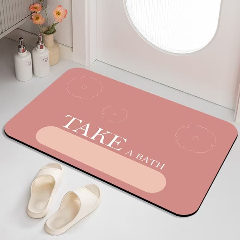 バスマット おくつろぎ珪藻土バスマット
